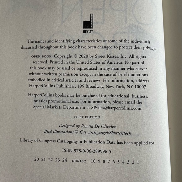 Jessica Simpson open book first edition 2020 hardcover music singing - Picture 2 of 6